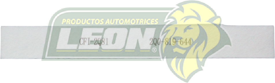 FILTRO DE CABINA AUDI A1 3CIL 1.0L 2018-2019/SEAT ARONA IBIZA 4CIL. 1.6L 2018/VW T-CROSS VIRTUS 2018-2019