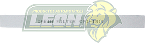 FILTRO DE CABINA FORD FIESTA  2012-2015 4 CIL 1.6L F/INJ / FORD FIESTA  2014-2015 4 CIL 1.6L TURBO