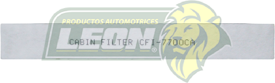 FILTRO DE CABINA CON CARBON NISSAN PLATINA 2002-2009 4 CIL 1.6L F/INJ / NISSAN  1.6L F/INJ / RENAULT C