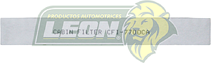 FILTRO DE CABINA CON CARBON NISSAN PLATINA 2002-2009 4 CIL 1.6L F/INJ / NISSAN  1.6L F/INJ / RENAULT C