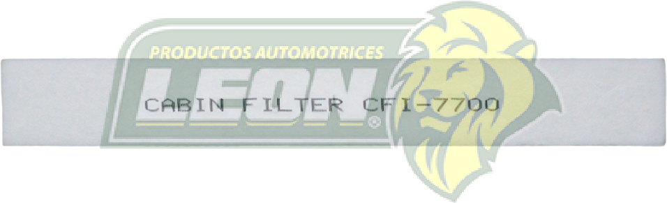 FILTRO DE CABINA NISSAN PLATINA 2002-2009 4 CIL 1.6L F/INJ / NISSAN PLATINA 2002-2006 4 CIL 2.0L F/INJ /