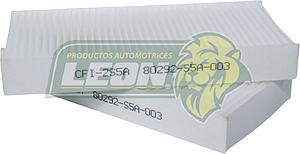 FILTRO DE CABINA HONDA (ELEMENT 2.4L 03-11, CIVIC 1.7L 02-05) (2PZAS)