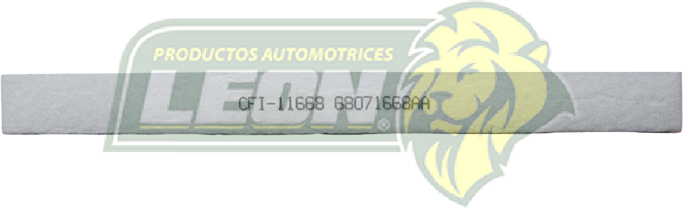 FILTRO DE CABINA CHRYSLER 300 V8 6.4L, V6 3.6L 11-15, CHARGER V8 5.7, 6.4L 11-14, CHALLENGER