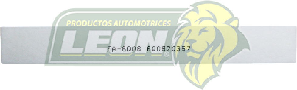 FILTRO DE CABINA VW 1.6L (CROSSFOX/LUPO/IBIZA 06-15)