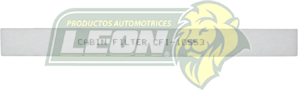 FILTRO DE CABINA NISSAN 2.5/4.0L (NV1500/NV2500 4.0L 12-15, PATHFINDER 4.0L 05-12, 5.6L 08-12, XTERRA 4. (2PZAS)