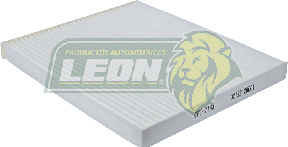 FILTRO DE CABINA HYUNDAI 1.8L (ACCENT 1.6L 08-11, ELANTRA 2.0L 07-10, 14-16, ELANTRA COUPE 1.8L 2013