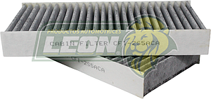 FILTRO DE CABINA CON CARBON HONDA (ELEMENT 2.4L 03-11, CIVIC 1.7L 02-05) (2PZAS)