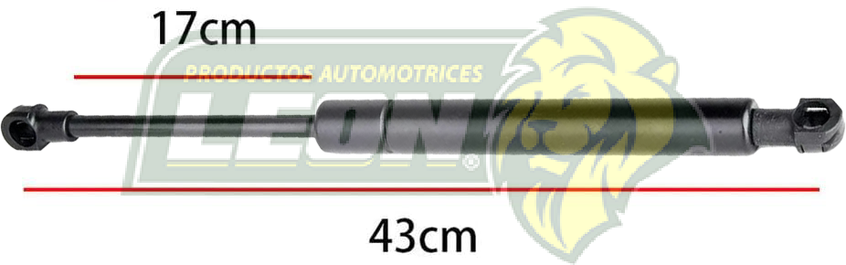 AMORTIGUADOR CAJUELA TOYOTA YARIS 1.5L 06-15 (43 cm)