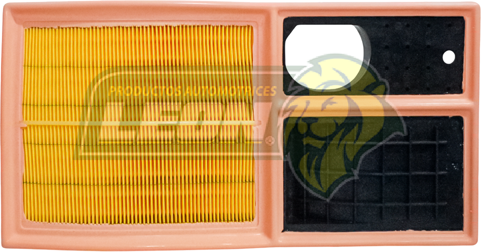 FILTRO AIRE VW VENTO 4C 1.6L 08-16, SPORT 2.0L 08-09, GOL 1.6L 2020, POLO 1.6L 15-22, SEAT TOLEDO 1.6L 14-16 (PCA6129, 036-129-620-H, WA9545, C3880, CA10509, GAVW-630, FA-10509, 036-129-620HMF, LX2010, F-12A96