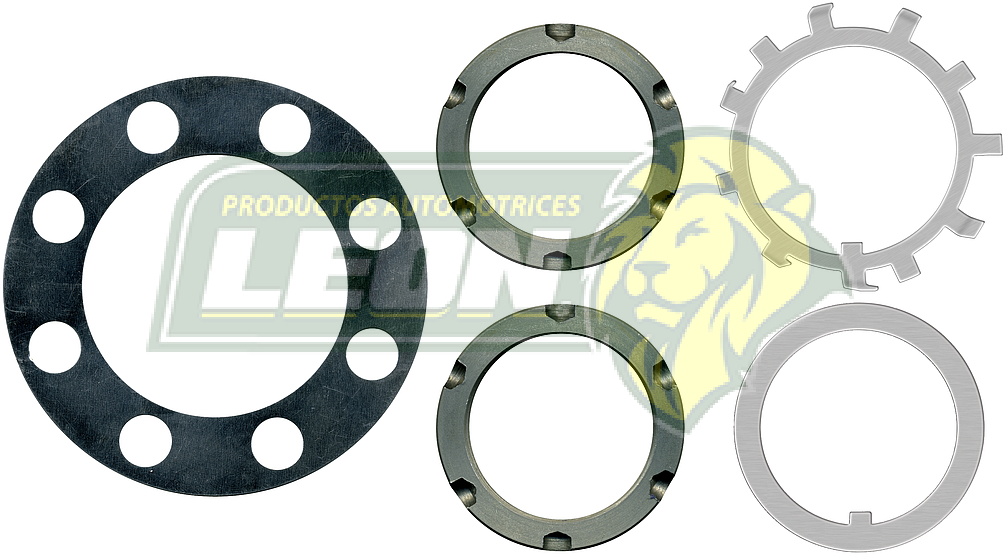 KIT TUERCA (1) R.T. G.M. C30 89-00, C35 89-00 DOBLE RODADO 2”-16H. KRT201