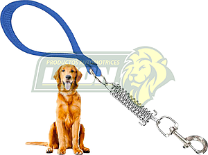 RESORTE DE COMPRESION PARA ABSORBER JALONEOS EN CADENAS, EJEMPLO P/MASCOTAS