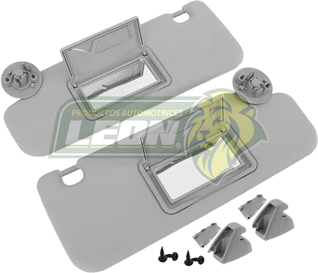 VISERA PARASOL G.M. SPARK 11-14 1.2L, ONIX 21-23 1.0L 1.2L, SONIC 11-17-1.6L, BEAT 18-20 1.2L “CON GRAPAS” (JGO.)