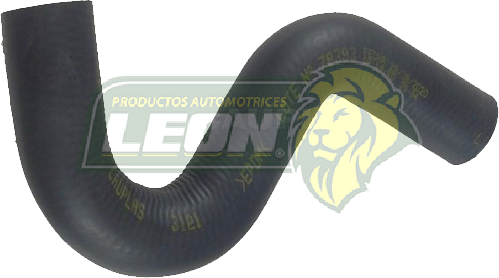 MANGUERA (521416) RAD. SUP. NISSAN 200SX 1.6L 95-98, NX 1.6L 91-93, TSUBAME 1.6L 93-04, TSURU III 1.6L 92-17 (61757, 71540, CH180011, 21918, KMA3084, 21501F4100, 21501F4200, 1657111110)ALTO: 14 cm, LARGO: 24 cm, ØI: 28 mm, ØE: 28 mm