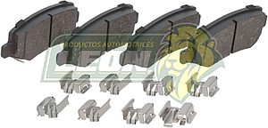 BALATA F.D. G.M. AVEO 4C 1.5L 2024, AVEO SEDAN 2025, GROOVE 22-25 4C 1.5L R.T (INCLUYE SEGUROS)