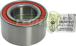 BALERO DOBLE VW POINTER 98-09, CROSSFOX 2007, VENTO, GOL 2009, LUPO 2005 EN ADELANTE, VAN 2003 EN ADELANTE, FORD COURIER 2001 EN ADELANTE, FIESTA 98-10, FOCUS 00-10, IKON 04-07, KA 01-08, G.M. ASTRA S/ABS R.D. 39x72x37 mm (5117890, 542186A, 513113, 3X0407625NSB)