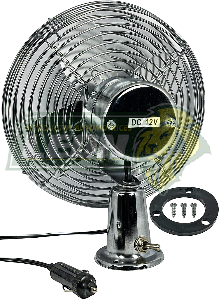 VENTILADOR METALICO COMPLETO DE 8” REJILLA METALICA (FAN13508AS)