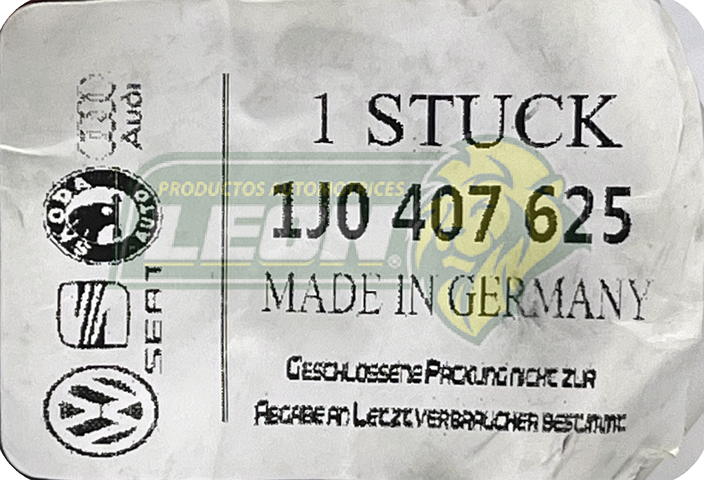 BALERO DOBLE DEL. VW GOLF IV 98-07, JETTA  A4 98-15 1.8L, GOLF IV 98-07, BEETLE 98-11, SEAT LEON 01-05, TOLEDO, 01-05, AUDI A3 98-03, 40x74x40 mm (801136, 4510003, 510003, 1J0-407-625FAG)