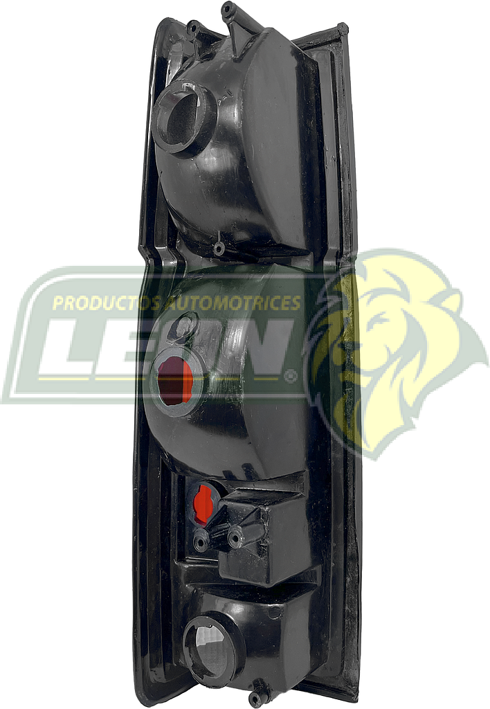 CALAVERA NISSAN PICK-UP LARGA 40.5 cm TRANSP./ROJA/TRANSP. (LADO R)