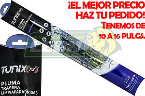 HOJA ó PLUMA LIMPIAPARABRISAS TRASERO 10” (PIEZA) 