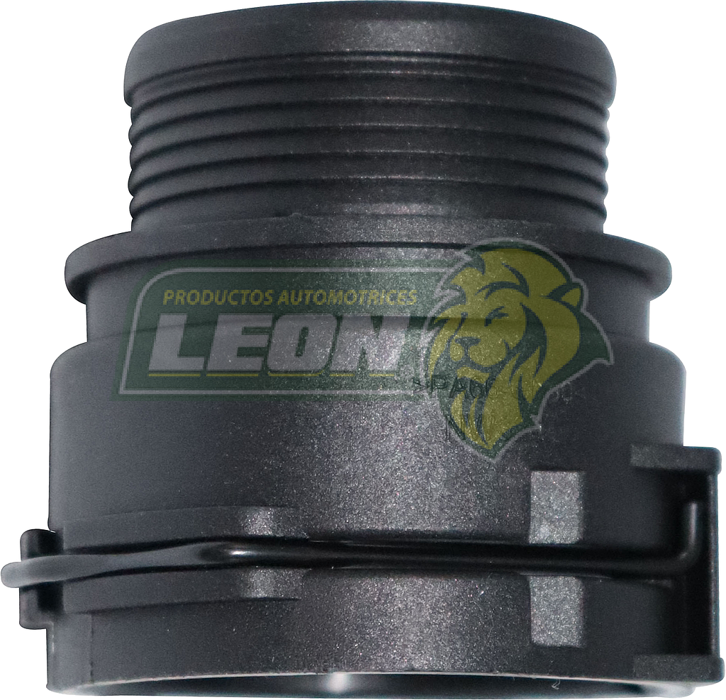 CONECTOR RAD. SUP. VW TIGUAN L4 09-18, RAM 700 L4 1.3L 21-25, PROMASTER RAPID 1.4L 17-20, AUDI A6 V6 3.2L 06-10, DODGE VISION L4 1.6L 15-18, FIAT PALIO 1.6 13-18 (4F0121055F, 4F0121101F, 68198363AA, 51917570)