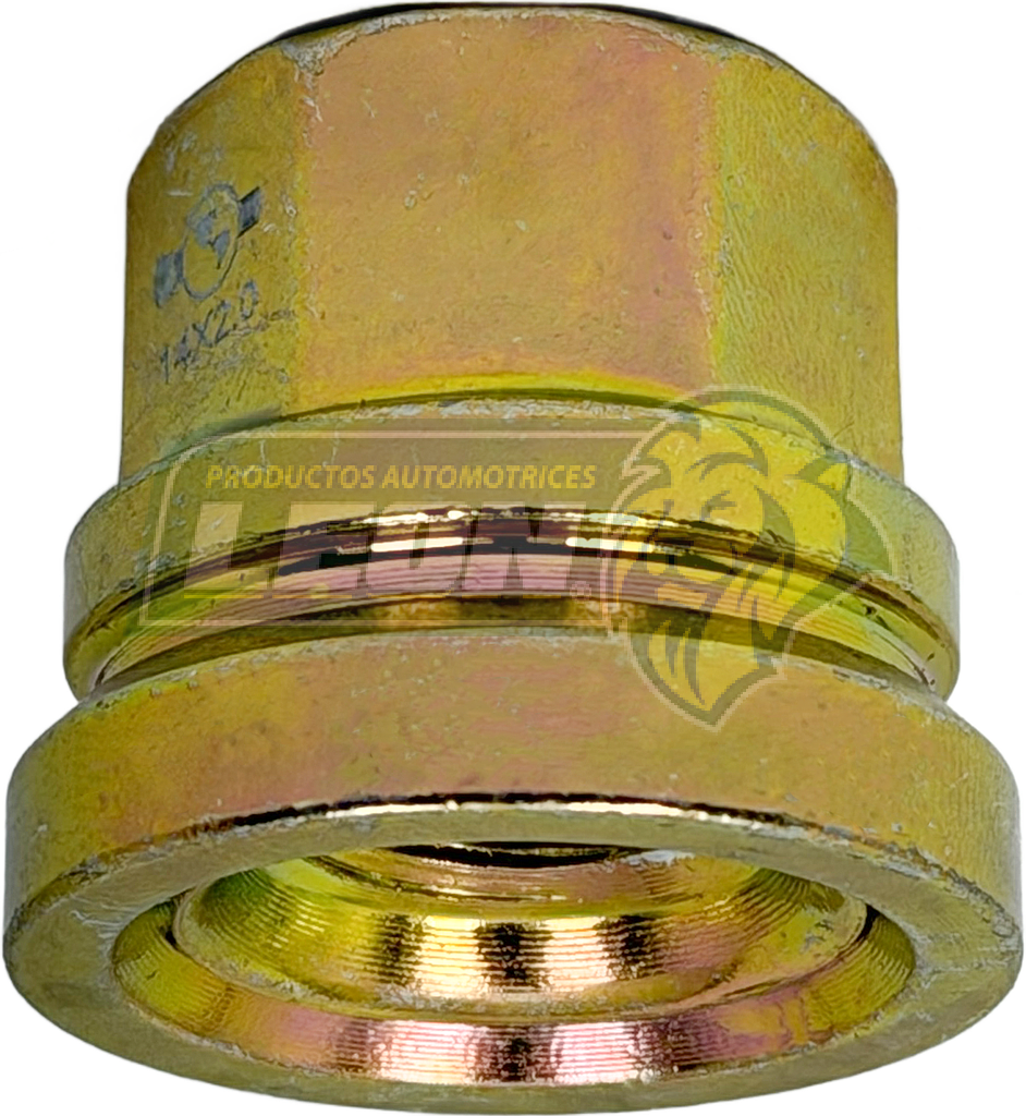 TUERCA CAMPANA FLOTANTE 14x2.00 mm FORD S. DUTY, F350, F450 LL.13/16 ALTA (03-195) (TA1077)