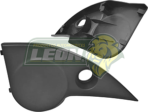 TAPA CUBIERTA INTERIOR ESPEJO LATERAL G.M. CHEVY 1.4, 1.6L 96-03 1.6L NEGRO (JGO. L, R) (90363245, 90363246)