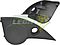 TAPA CUBIERTA INTERIOR ESPEJO LATERAL G.M. CHEVY 1.4, 1.6L 96-03 1.6L NEGRO (JGO. L, R) (90363245, 90363246)