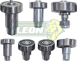 BALEROS PARA PUERTA CORREDIZA NISSAN NV350 14-25 (KIT COMPLETO 7 pzas.)