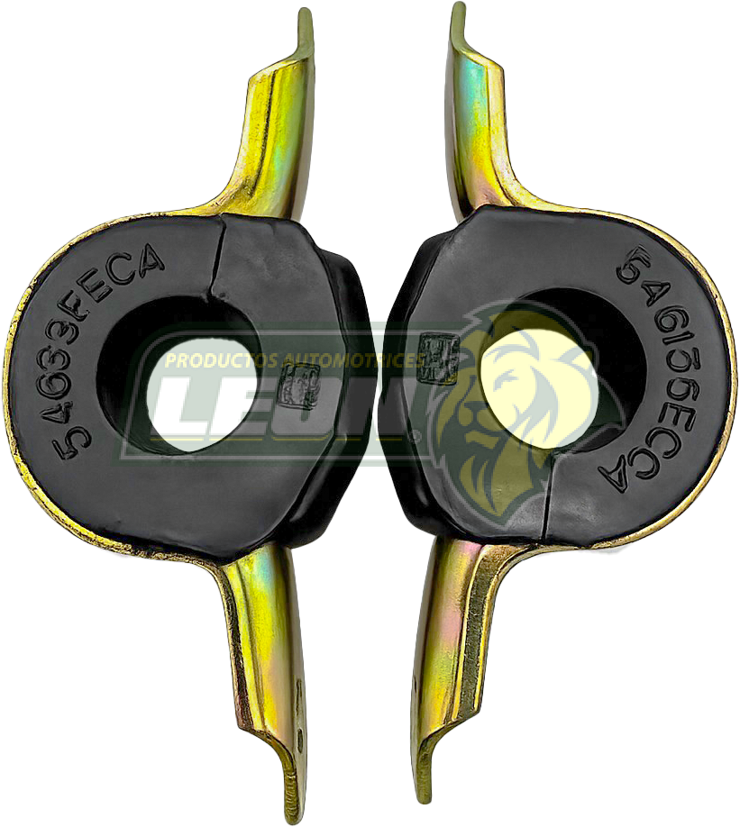 KIT DE ABRAZADERAS Y GOMAS BARRA EST. NISSAN VERSA MEX 12-23, VERSA NOTE USA 14-19, MARCH 11-23, NOTE 14-18, KICKS 20-23 (HULE NEGRO T/O)