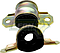 KIT DE ABRAZADERAS Y GOMAS BARRA EST. NISSAN VERSA MEX 12-23, VERSA NOTE USA 14-19, MARCH 11-23, NOTE 14-18, KICKS 20-23 (HULE NEGRO T/O)