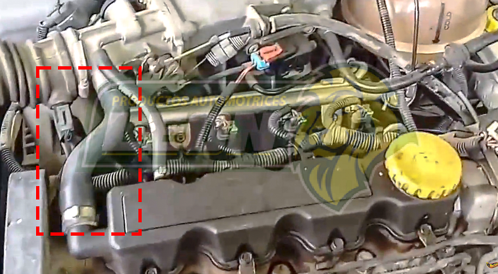 MANGUERA DESCARGA DE GASES VENTEO G.M. CHEVY 1.6L 97-13, CORSA 1.8L 03-08, TORNADO 1.8L 04-12 “SALIDA TAPA PUNTERIA” (93231224)