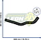 MANGUERA RAD. SUP. HONDA FIT L4 1.5L 06-08 (TOMA DE LLENADO A MOTOR) (19501RMEA00) Ø: 26 mm, L: 100x410 mm, LONGITUD: 430 mm