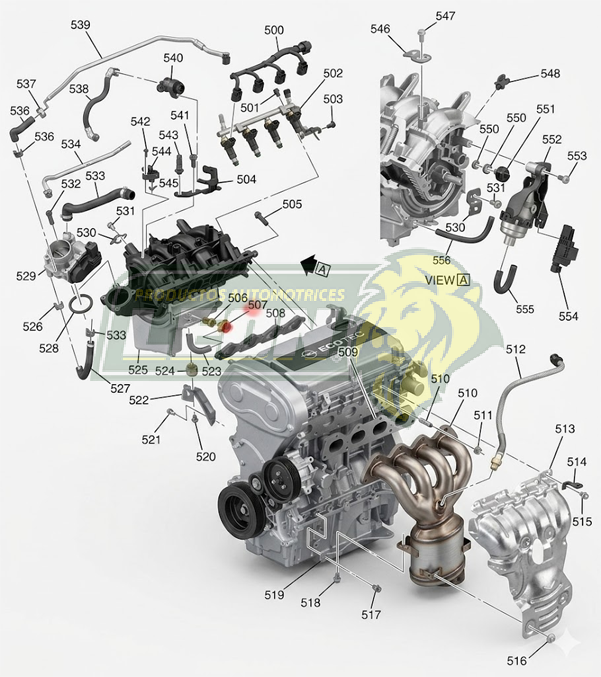 VALVULA PCV GM ASTRA 1.8L 2008, AVEO 1.6L 09-11, CRUZE 1.8L 10-18, SONIC 1.6L 1.8L 12-18, TRAX 1.8L13-20 (320-002, 25198656, 55568261, 93746932)