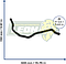 MANGUERA REFRIGERACION SALIDA INF. DE HOUSING A CALEFACTOR NISSAN TIIDA 1.8L 07-17