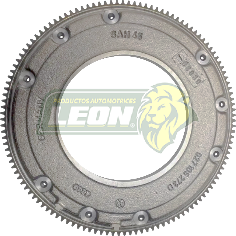 VOLANTE MOTOR VW JETTA 2.0L 94-99, GOLF 2.0L 94-98, CABRIO 2.0L 95-02 (LFW136, NFW7201, 167814, 50-2845, 027105271P, 502845) TRANS. MANUAL 125 DIENTES