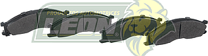 BALATA F.D. NISSAN PATHFINDER 6C 3.3L 87-94, D21 4C, 6C 2.4L 86-94, D22 4C 2.4L 93-15, NP300 4C 2.4L 10-15, 4C 2.5L 11-15, FRONTIER 4C 2.4L 98-15, URVAN 4C 2.4L 00-01 VAN 87-88, HIKARI NINJA 88-92 (7228D333) R.T.