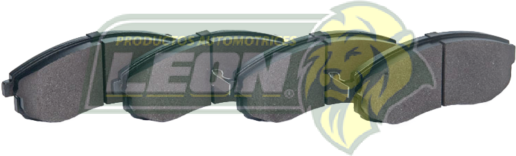 BALATA F.D. NISSAN ALTIMA 93-95, MAXIMA 6C 3.0L 95-99, INFINITI i30 6C 3.0L 96-99, SUZUKI 4C 2.0L 07-08 (CON ORIFICIOS EN EL CANTO) (7318D653, 7832D430, 7407D526, 7318D653, 7318/D815, 7783D815, 7832D815) R.D.