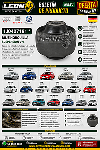 BUJE HORQUILLA SUSPENSION VW GOLF A4 98-07, GOLF RS32 99-04, GOLF VR6 99-04, JETTA A4 98-15, JETTA VR6 99-04, BEETLE 98-11, BEETLE RSI 99-04, GOL 09-19, GOL 09-19, POLO 13-17, SAVEIRO 10-16, UP 16-18, VENTO 14-19, VIRTUS 2010, T-CROSS 2020, SEAT ARONA 18-19, IBIZA 09-18, LEON 01-09, TOLEDO 01-18, AUDI A1 11-19, A3 98-03, TT 98-06 “PLATILLO SIN CEJA” ØI: 12 mm (ACERO-HULE REFORZADO) T/O GERMANY
