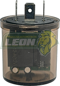 FLASHER FOCO LED  DE 3 PATAS 12V  AUTOMOTIVE