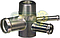 TUBO MANGUERA CALEFACCION NISSAN 4C. 2.4L, Z24, Z24i, PK-UP D21 86-90, DATSUN PK-UP 720 85-86, PATHFINDER WD21  87-90 “CONECTOR MULTIPLE o DERIVACIÓN DE AGUA”
