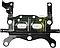 PLACA TUBO PASO AGUA MOTOR G.M. CORSA L4 1.8L 03-08, TORNADO L4 1.8L 03-19, FIAT PALIO 1.8L 06-08 (24585380, 24581370, 24579093, 93381894, KGTE-7500)