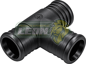 CONECTOR TEE 3/4x3/4x3/4 UNIVERSAL, VW JETTA A5, A6, A7 1.4L 15-17, GOLF, BEETLE 1.4L 13-16, CADDY 2.0L, SEAT ATECA 1.4L 2016, LEON, ALHAMBRA 14-24, AUDI A6 2.0L 2018, AUDI A4, A5 (120-142)