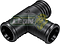 CONECTOR TEE 3/4x3/4x3/4 UNIVERSAL, VW JETTA A5, A6, A7 1.4L 15-17, GOLF, BEETLE 1.4L 13-16, CADDY 2.0L, SEAT ATECA 1.4L 2016, LEON, ALHAMBRA 14-24, AUDI A6 2.0L 2018, AUDI A4, A5 (120-042)