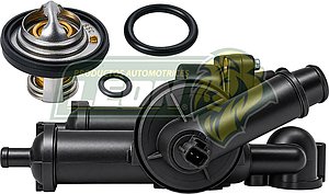 TOMA AGUA CHRYSLER 200 2.4L 11-14, SEBRING 2.4L 08-10, DODGE AVENGER 2.4L 08-14, CALIBER 1.8L 07-09, CALIBER 2.0L 08-12, CALIBER 2.4L 08-12, JOURNEY 2.4L 09-20, JEEP COMPASS 2.0L 07-15, COMPASS 2.4L 07-17, PATRIOT 2.0L 07-17, PATRIOT 2.4L 07-17 (2 TERMOSTATOS, 1 SENSOR Y LIGAS INCLUIDOS) (100-022) LEON IMPORTACION