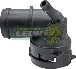 CONECTOR RADIADOR SUPERIOR VW JETTA 1.9L TDI 05-06 PLASTICO (120-328)