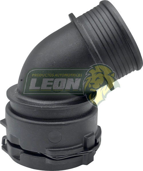 CONECTOR RADIADOR INFERIOR VW TOUAREG 3.2L 04-07, TOUAREG 3.6L 07-08, AUDI Q7 3.6L 07-10 PLASTICO (120-326)
