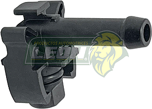 CONECTOR MANGUERA DEPOSITO A RADIADOR, NISSAN KICKS 1.6L 18-24, VERSA 1.6L 20-25, SENTRA 2.0L 20-25 DISEÑO ORIGINAL PLASTICO (120-317)