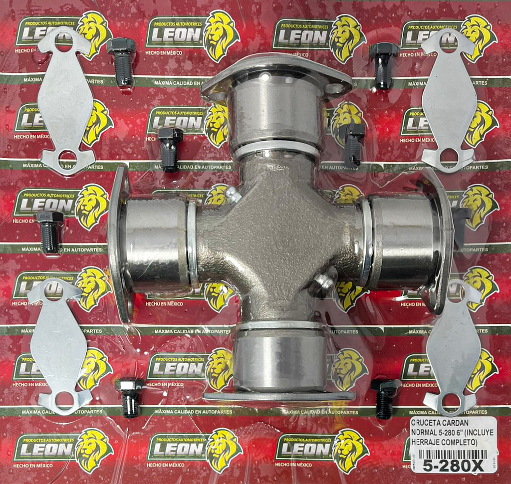 CRUCETA CARDAN NORMAL 5-280 6” (INCLUYE HERRAJE COMPLETO)