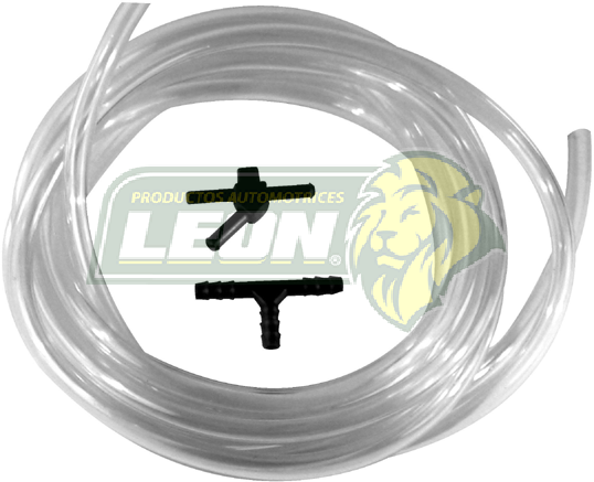 MANGUERA CHISGUETERO LIMPIADORES NISSAN TSURU (INCLUYE ”T”)