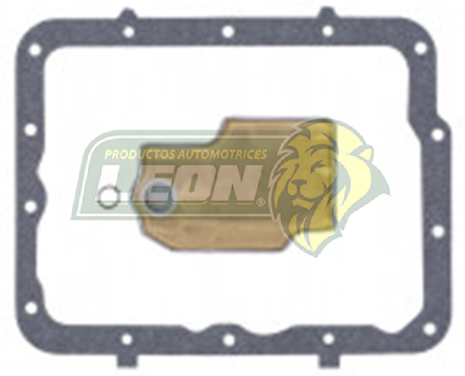 JGO DE FILTRO Y EMP. FORD GALAXIE (68-77), LTD (71-80), MUSTANG (72-73), TORINO (69-76), THUNDERBIRD (78-79), TRANS. FMX (FILTRO CON MALLA DE LATON)